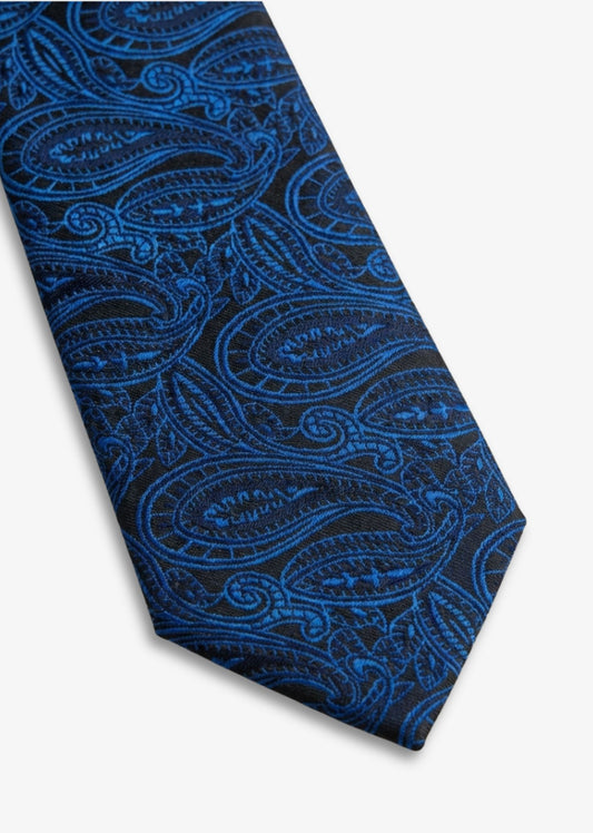 GJones Ocean Sonata Tie & Pocket Square