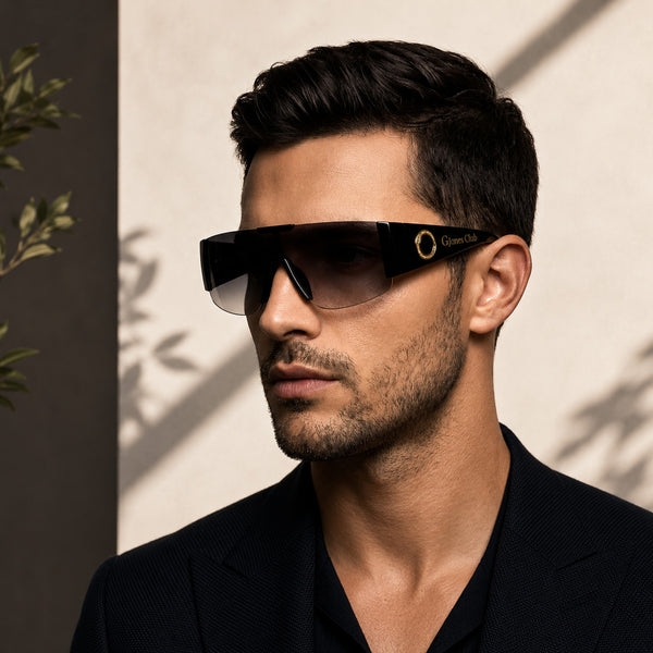 Achilles Semi-Rimless Sunglasses