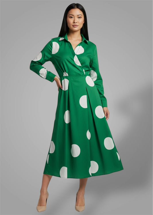 GJones Sphere Wrap Dress