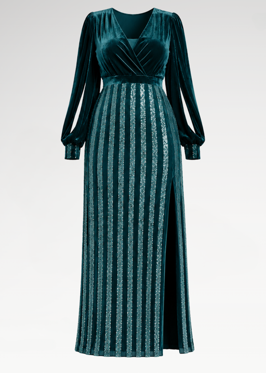 La Victoria Velvet Gown