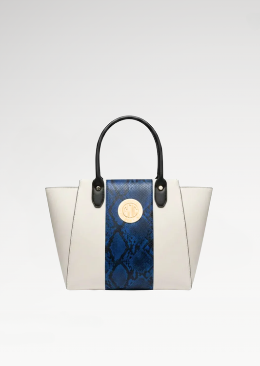 GJC Snake Pattern Satchel