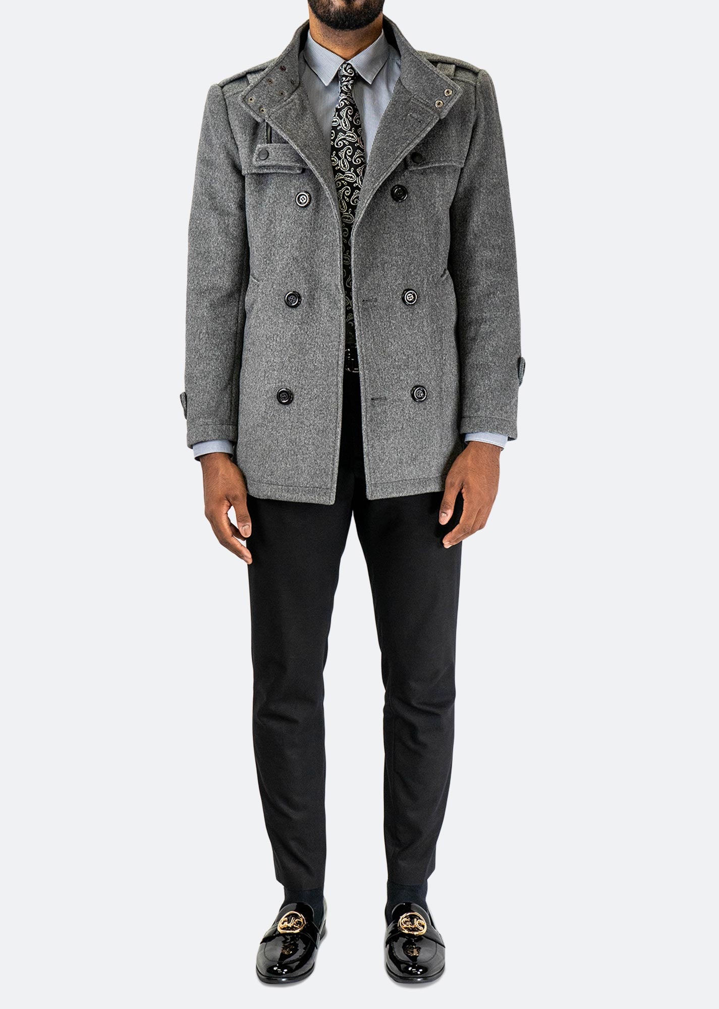 コート GIOVI FW23 Wool and cashmere coat (P2327VO/16C.ZUCCHERO) cashmere-overcoat-olive-v1-